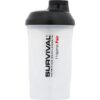 Šejkr Survival – 600 ml (bílo-černý)