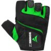 Fitness rukavice Ronnie.cz Easy Workout (zelené) – 1 pár, XS – zelené